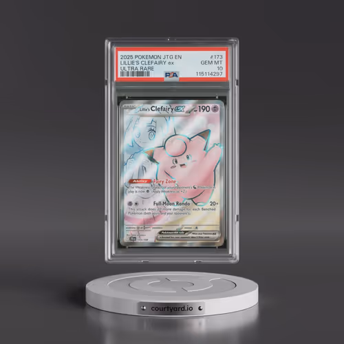 2025 Pokémon Jtg EN-Journey Together #173 Lillie's Clefairy EX - Holo Ultra Rare (PSA 10 GEM MINT)