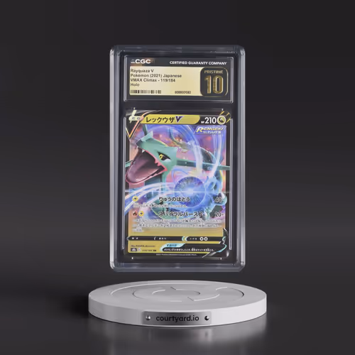 2021 VMAX Climax #119/184 Rayquaza V - Holo (CGC 10 PRISTINE)
