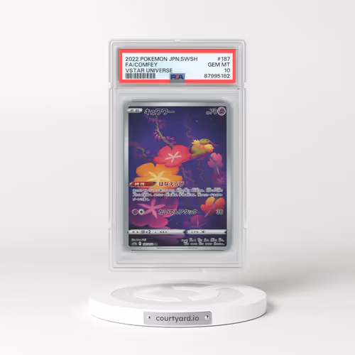 2022 Pokémon Sword & Shield Vstar Universe #187 Comfey - Full Art (PSA 10 GEM MINT)