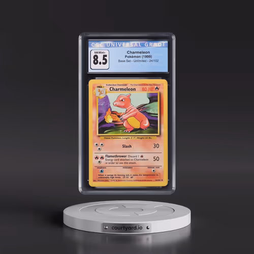 1999 Base Set #24/102 Charmeleon (CGC 8.5 NM-MT+)