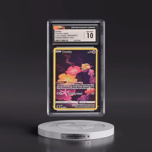 2023 Crown Zenith #GG14/GG70 Comfey - Galarian Gallery Holo (CGC 10 GEM MINT)