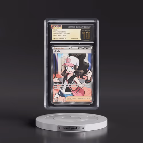 2025 Pokémon Wht EN-White Flare #164 Hilda - Ultra Rare (CGC 10 PRISTINE)