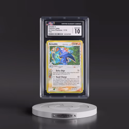 2006 EX Holon Phantoms #1 Armaldo - Holo (CGC 10 GEM MINT)
