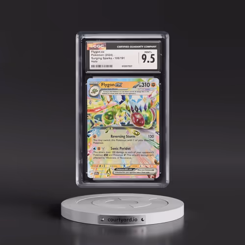 2024 Pokémon Ssp EN-Surging Sparks #106 Flygon EX - Holo (CGC 9.5 MINT+)