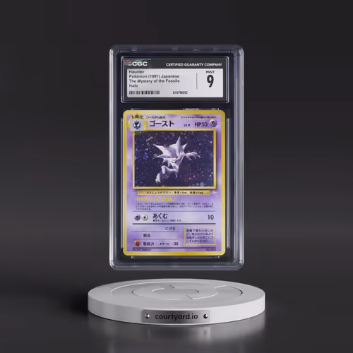 1997 The Mystery of the Fossils Haunter - Holo (CGC 9 MINT)