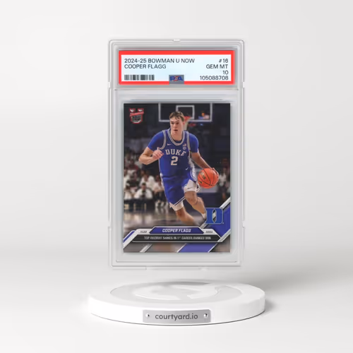 2024-25 Bowman U Now #16 Cooper Flagg (PSA 10 GEM MINT)