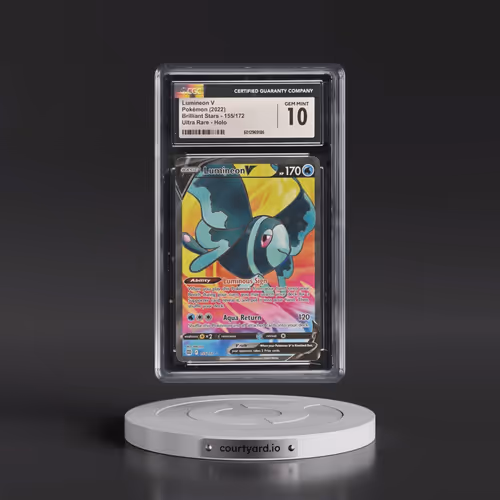 2022 Brilliant Stars #155/172 Lumineon V - Ultra Rare Holo (CGC 10 GEM MINT)