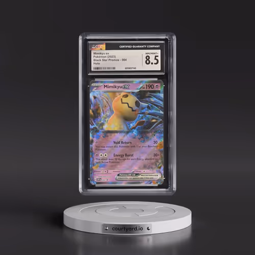 2023 Pokémon Svp EN-SV Black Star Promo #004 Mimikyu EX - Holo Mimikyu EX Sealed Product Promo (CGC
