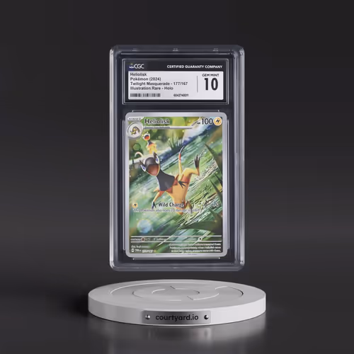 2024 Twilight Masquerade - TWM EN #177/167 Heliolisk - Illustration Rare Holo (CGC 10 GEM MINT)
