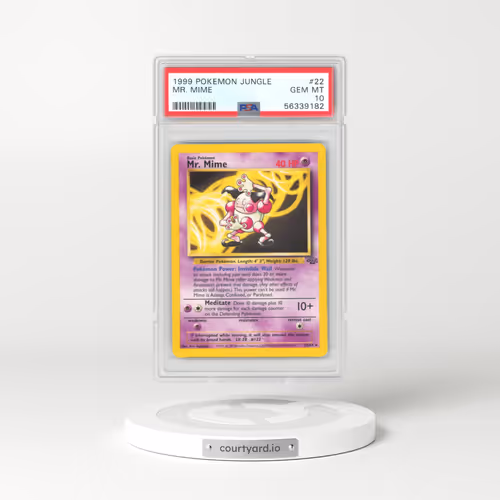 1999 Jungle #22 Mr. Mime (PSA 10 GEM MINT)