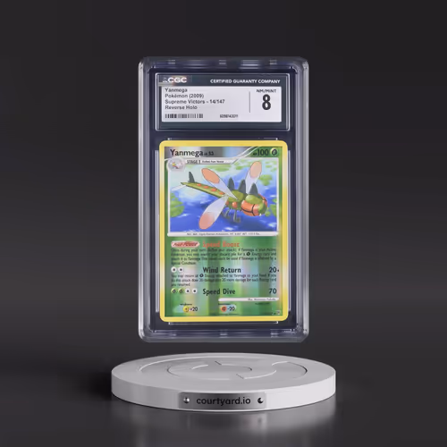 2009 Supreme Victors #14/147 Yanmega - Reverse Holo (CGC 8 NM-MT)