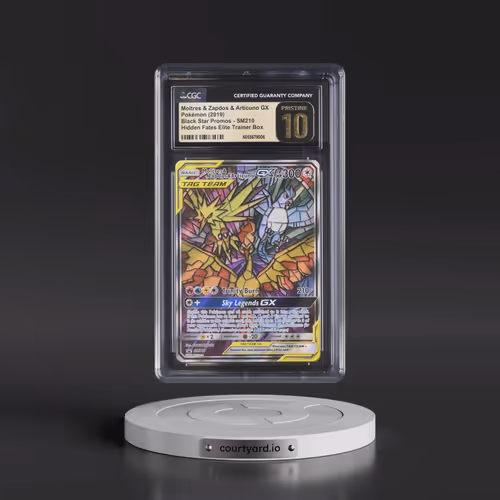 2016 Black Star Promos - Sun & Moon #SM210 Moltres & Zapdos & Articuno GX - Hidden Fates Eli