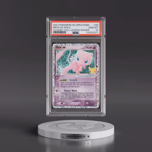 2021 Pokémon Celebrations Classic Collection #88 Mew EX - Holo Holo (PSA 10 GEM MINT)