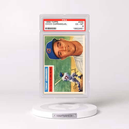 1956 Topps #230 Chico Carrasquel (PSA 6 EX-MT)