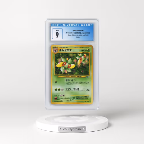 2000 Gold, Silver, to a New World #182 Bellossom - Holo (CGC 9 MINT)