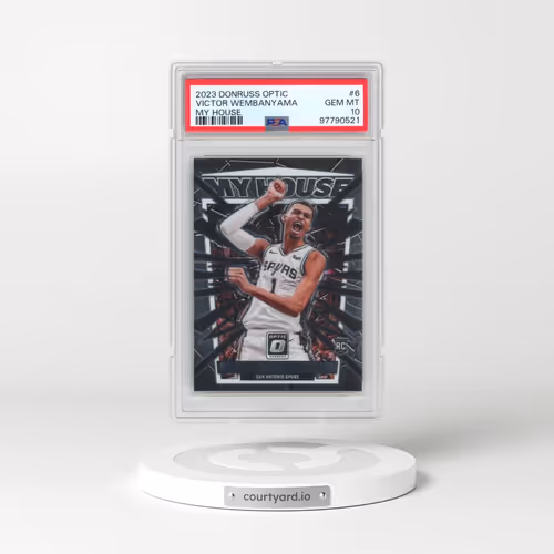 2023 Panini Donruss Optic My House #6 Victor Wembanyama (PSA 10 GEM MINT)