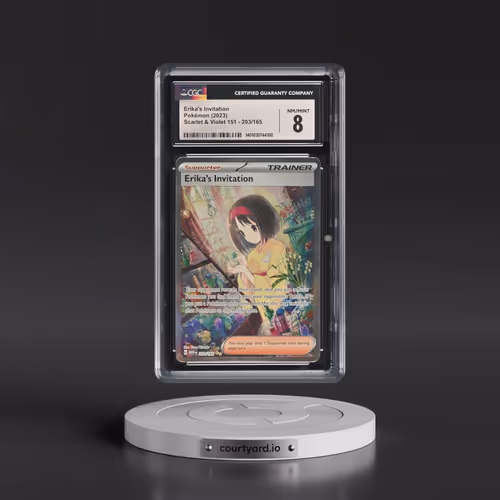 2023 Scarlet & Violet 151 - MEW EN #203/165 Erika's Invitation - Special Illustration Rare (Holo) (C
