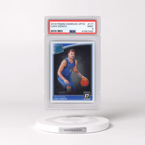 2018 Panini Donruss Optic #177 Luka Doncic (PSA 9 MINT)