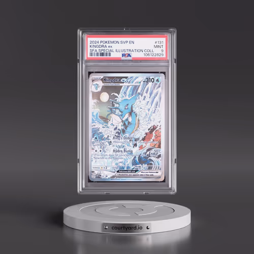 2024 Pokémon Svp EN-SV Black Star Promo #131 Kingdra EX - Holo Shrouded Fable Special Illustration C