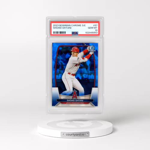 2023 Bowman Chrome Sapphire Edition #67 Shohei Ohtani (PSA 10 GEM MINT)