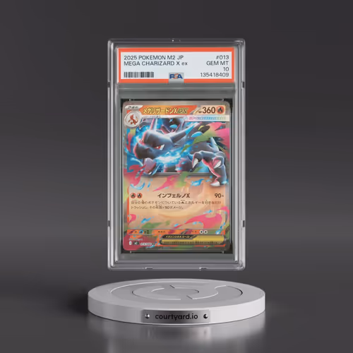 2025 Pokémon M2-Inferno X #013 Mega Charizard X EX - Holo (PSA 10 GEM MINT)