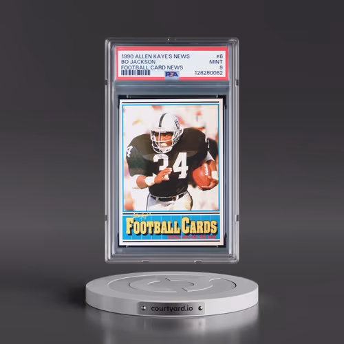1990 Allen Kaye's Football Card News #6 Bo Jackson (PSA 9 MINT)