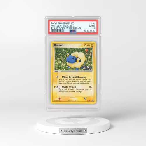 2004 EX Team Rocket Returns #67 Mareep - Holo (PSA 9 MINT)