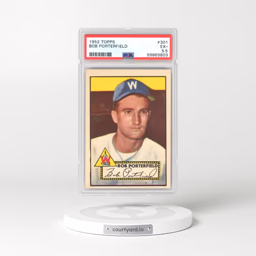 1952 Topps #301 Bob Porterfield (PSA 5.5 EX+)