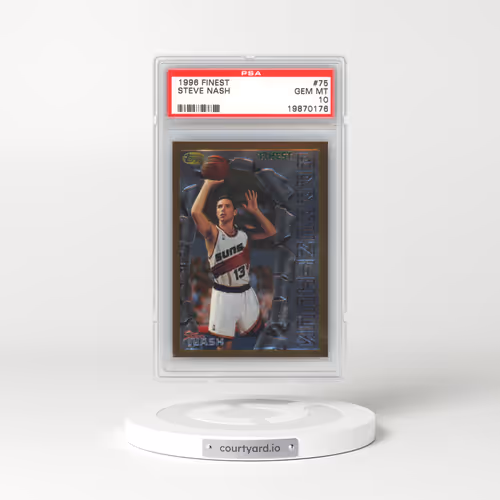 1996 Finest #75 Steve Nash (PSA 10 GEM MINT)