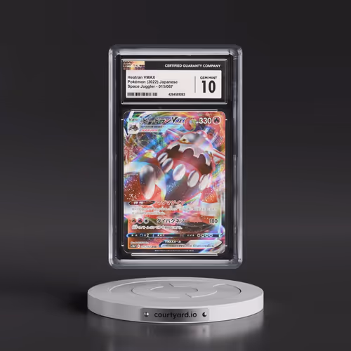 2022 Space Juggler #015/067 Heatran VMAX - Holo (CGC 10 GEM MINT)