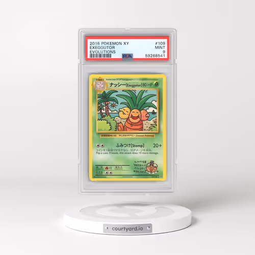 2016 Pokémon XY Evolutions #109 Exeggutor (PSA 9 MINT)