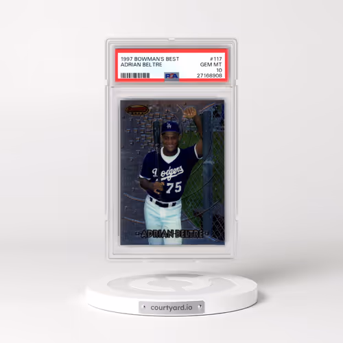 1997 Bowman's Best #117 Adrian Beltre (PSA 10 GEM MINT)