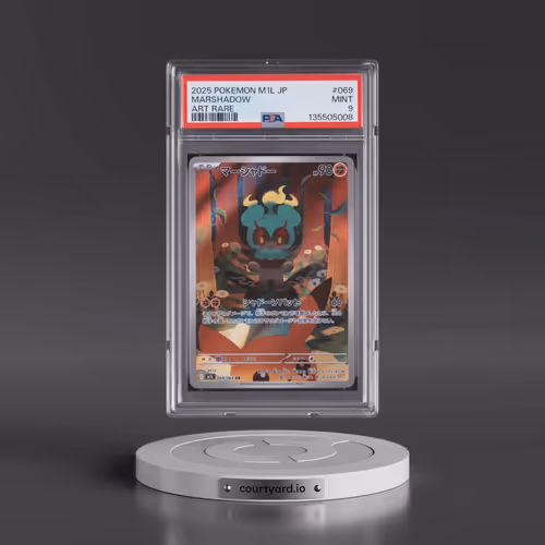 2025 Pokémon M1l-Mega Brave #069 Marshadow - Art Rare (PSA 9 MINT)