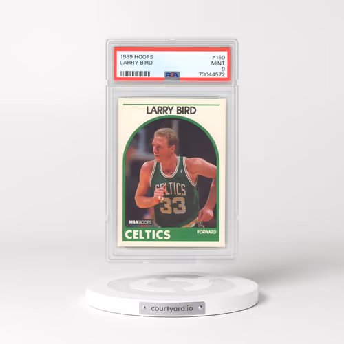 1989 Hoops #150 Larry Bird (PSA 9 MINT)