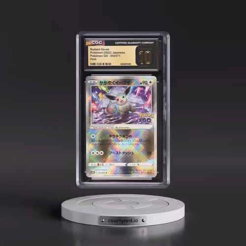 2022 Pokémon GO #055/071 Radiant Eevee - Holo (CGC 10 PRISTINE)