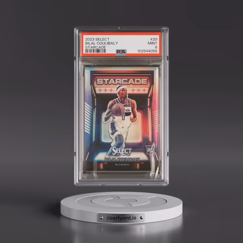 2023 Panini Select Starcade #20 Bilal Coulibaly (PSA 9 MINT)