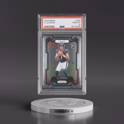 2023 Panini Prizm #339 CJ Stroud (PSA 10 GEM MINT)