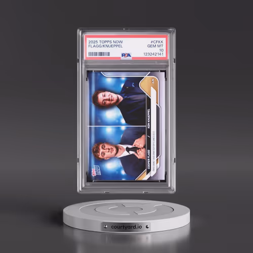 2025 Topps Now #CFKK Cooper Flagg/Kon Knueppel (PSA 10 GEM MINT)