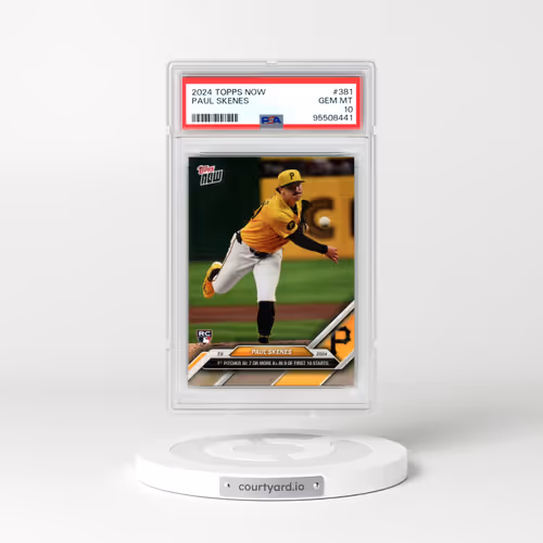 2024 Topps Now #381 Paul Skenes (PSA 10 GEM MINT)