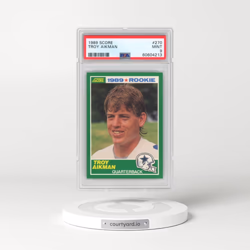 1989 Score #270 Troy Aikman (PSA 9 MINT)