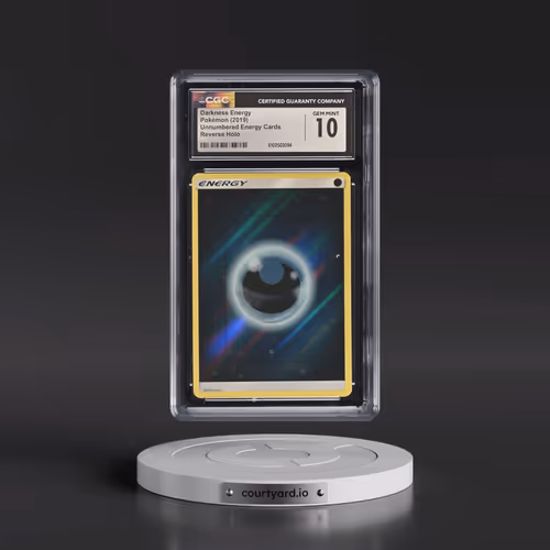 2003 Unnumbered Energy Cards Darkness Energy - Reverse Holo (CGC 10 GEM MINT)