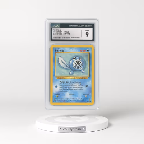 1999 Base Set #59 Poliwag (CGC 9 MINT)