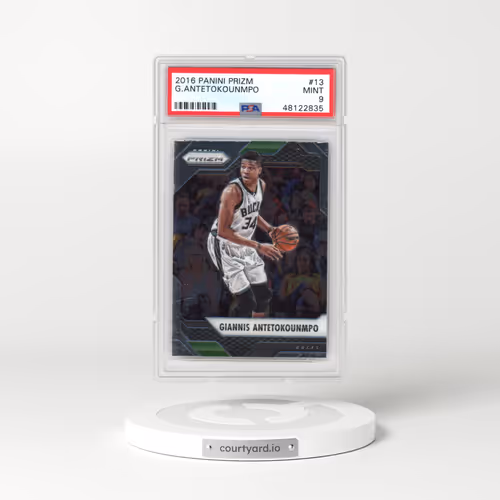 2016 Panini Prizm #13 Giannis Antetokounmpo (PSA 9 MINT)