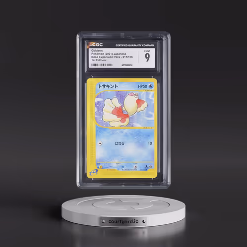 2001 Base Expansion Pack #011/128 Goldeen - 1st Edition (CGC 9 MINT)