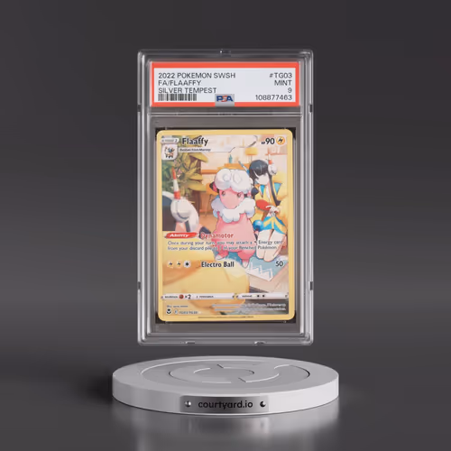 2022 Pokémon Sword & Shield Silver Tempest #TG03 Flaaffy - Full Art (PSA 9 MINT)
