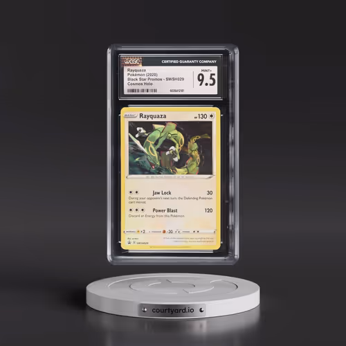 2017 Black Star Promos - Sword & Shield #SWSH029 Rayquaza - (Cosmos Holo) (CGC 9.5 MINT+)