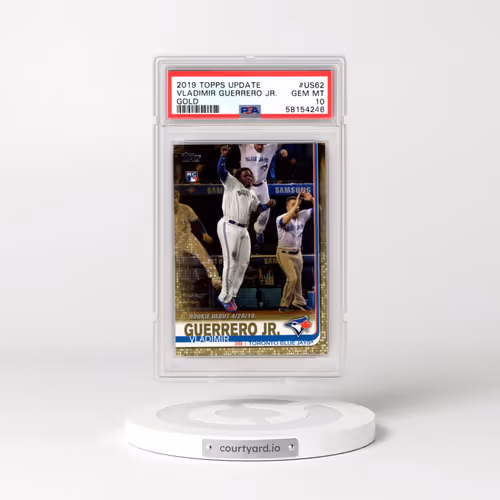 2019 Topps Update #US62 Vladimir Guerrero Jr. - Gold (PSA 10 GEM MINT)