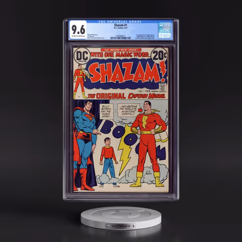 Shazam #1 CGC 9.6 Off-white to White Pages (DC Comics, 2/73)