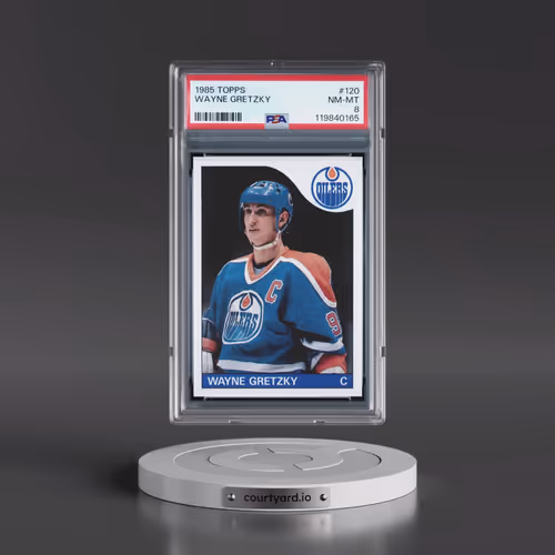 1985 Topps #120 Wayne Gretzky (PSA 8 NM-MT)