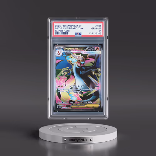2025 Pokémon M2-Inferno X #094 Mega Charizard X EX - Holo Super Rare (PSA 10 GEM MINT)